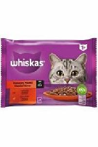 Kapsuly Whiskas. Klasický výber zeleniny. Šťava 4x85g