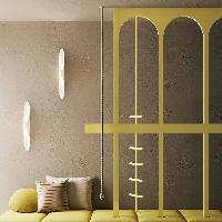Fabbian Tripla stropné zapustené LED svetlo bronz, Obývacia izba / jedáleň, kov, krištáľové sklo, 4.3W, P: 12.4 cm, L: 8.8 cm, K: 7.5cm